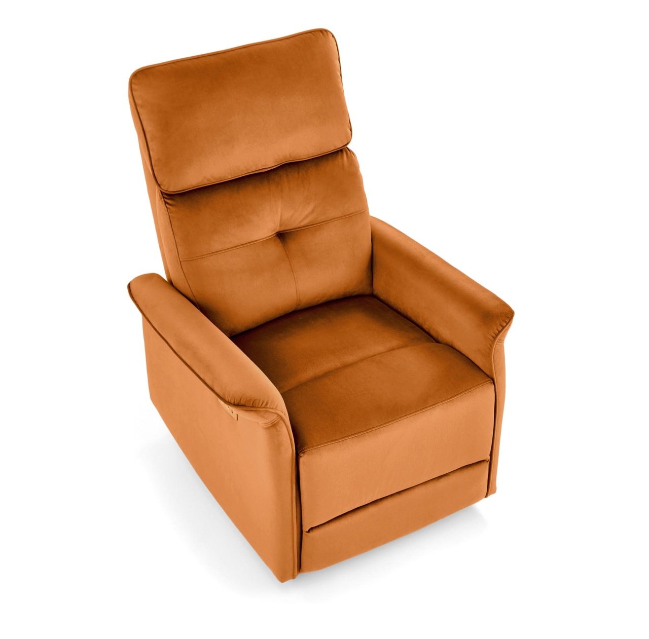 Fotoliu recliner Semir velvet cinnamon H108 cm - 1 | YEO