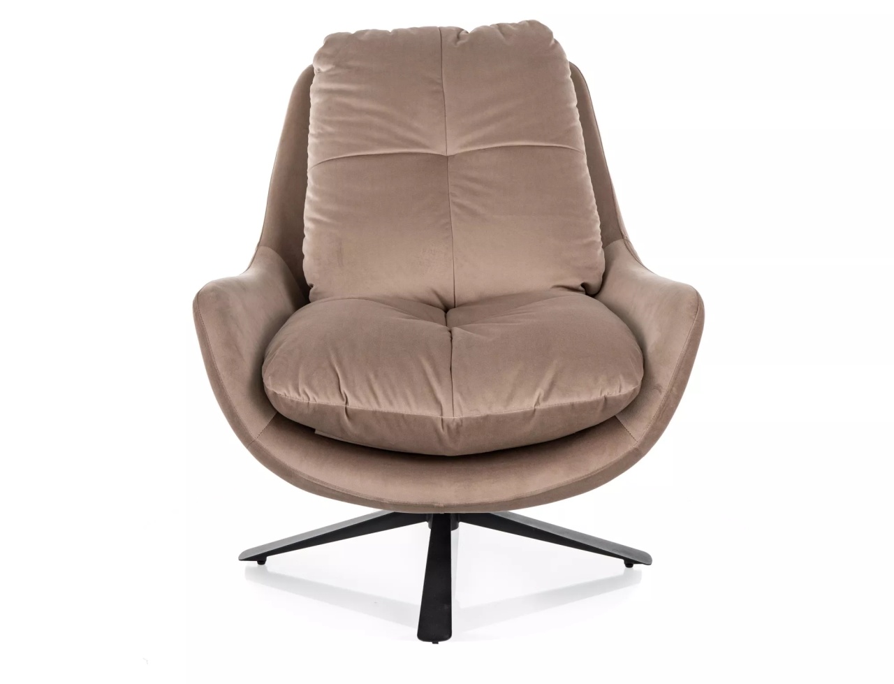 Fotoliu Vivien velvet bej Blu40 H90 cm - 1 | YEO