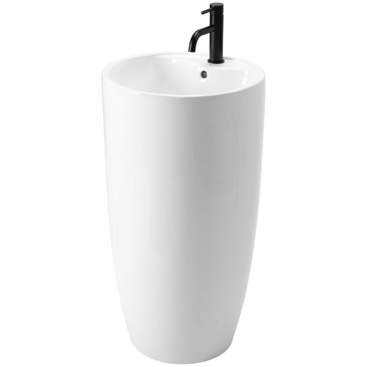 Lavoar freestanding ceramic Anya alb - 2 | YEO