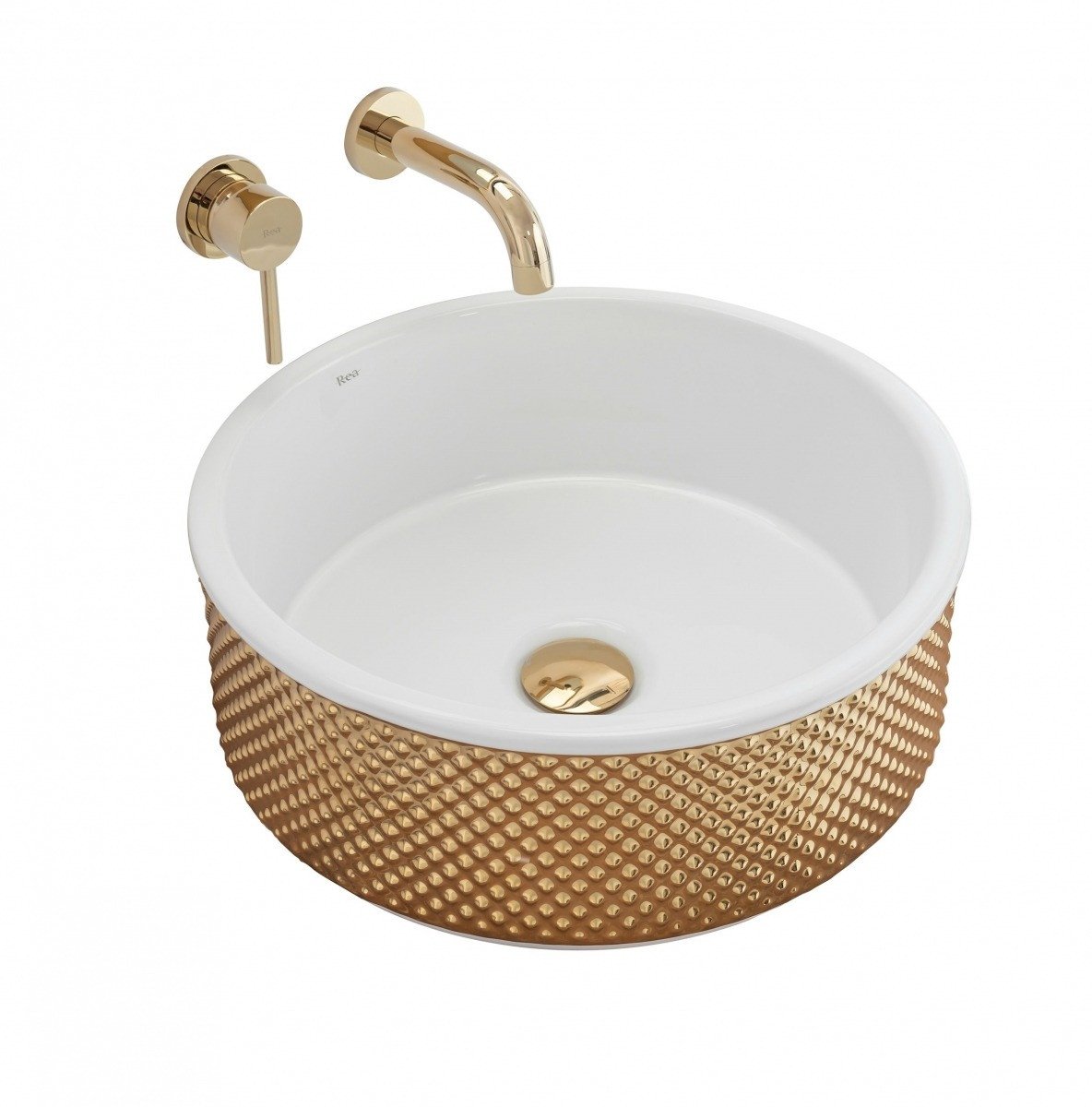 Lavoar Helen Gold ceramica sanitara - 42 cm