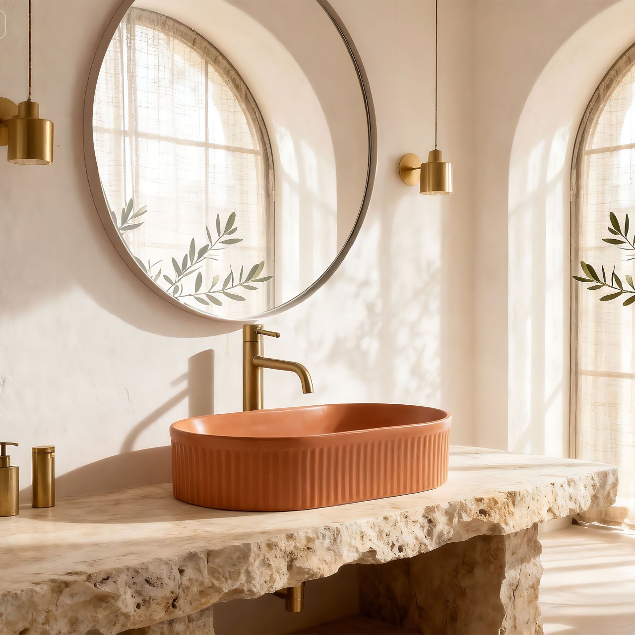 Lavoar pe blat Rea Vanda Cinnamon Matt