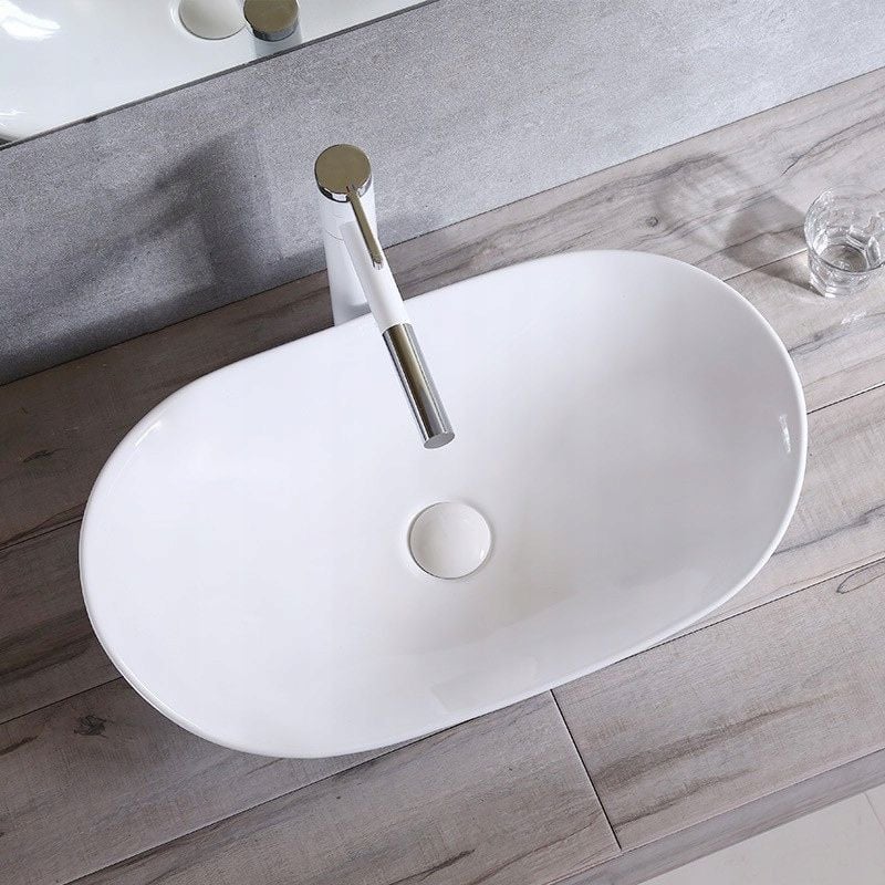 Lavoar Royal alb ceramica sanitara - 62 cm - 3 | YEO