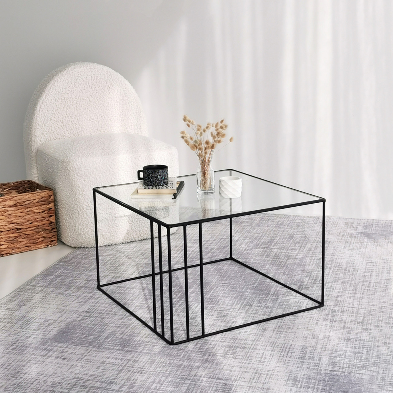 Masa de cafea Outline neagra