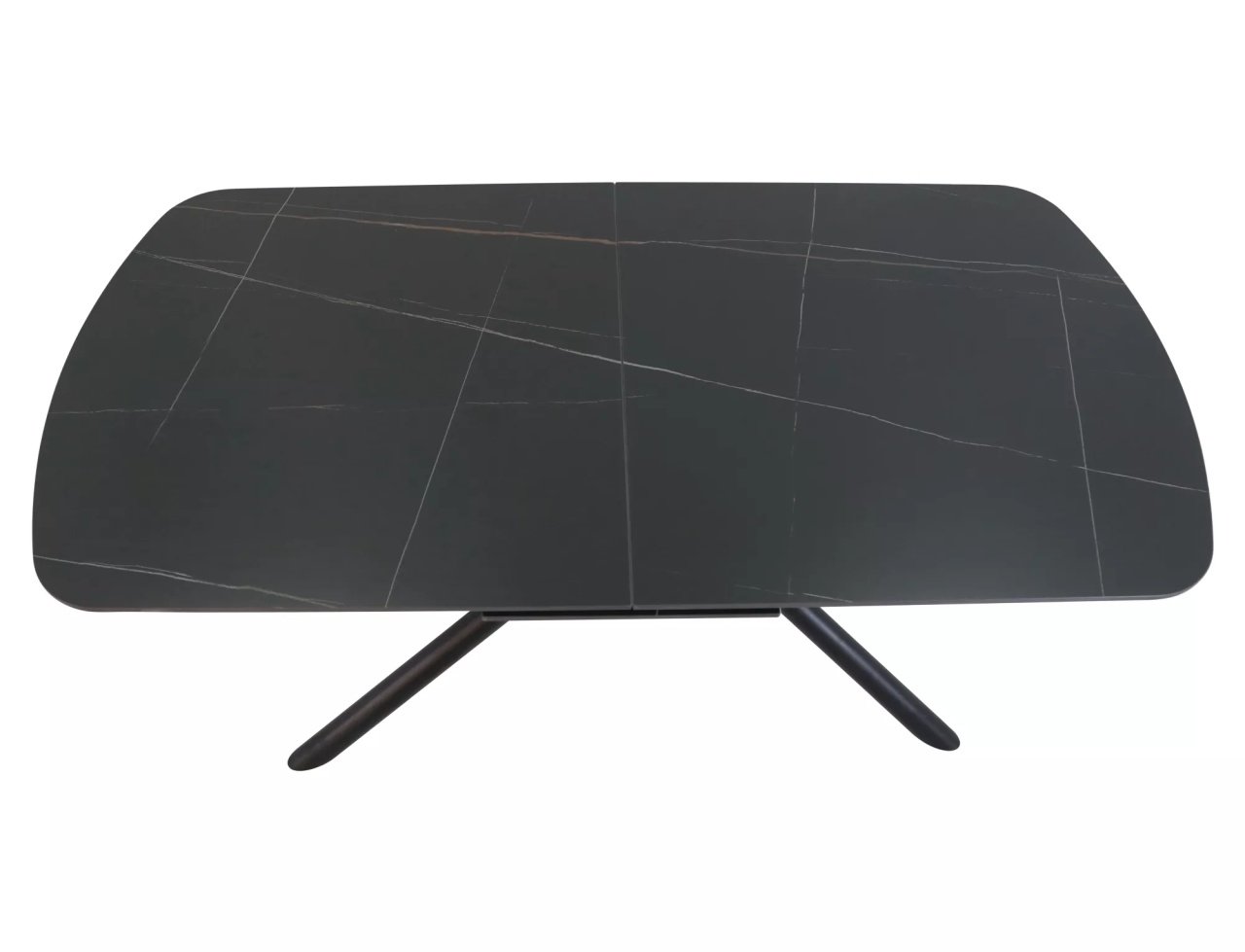 Masa extensibila Vector neagra L180(220)x90 cm - 4 | YEO