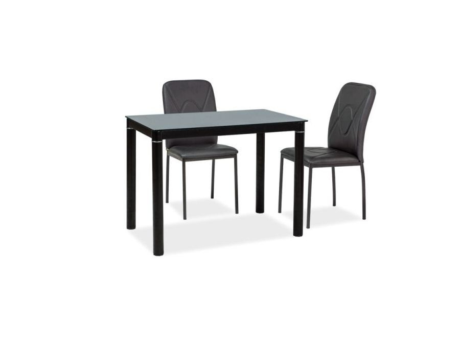 Masa Galant neagra - L100 x l60 x h75 cm - 1 | YEO