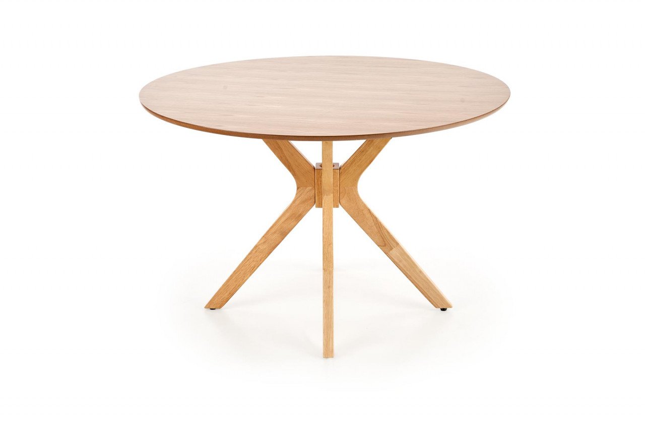 Masa rotunda Nicolas stejar - d120 x h77 cm - 3 | YEO