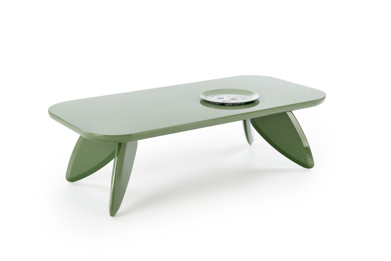 Masuta de cafea dreptunghiulara Soraya verde deschis L120 cm