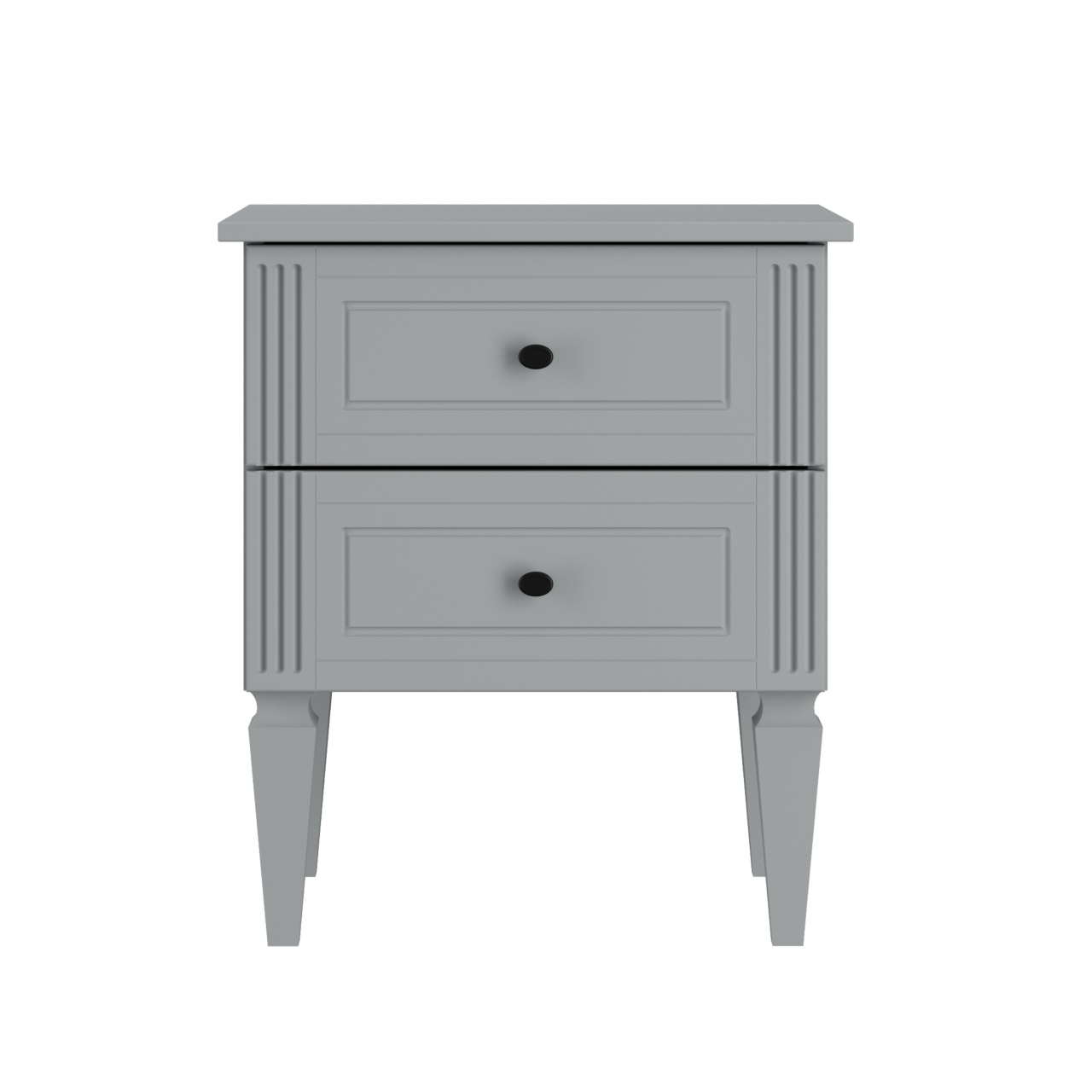 Noptiera eleganta Ines gri H58 cm - 1 | YEO