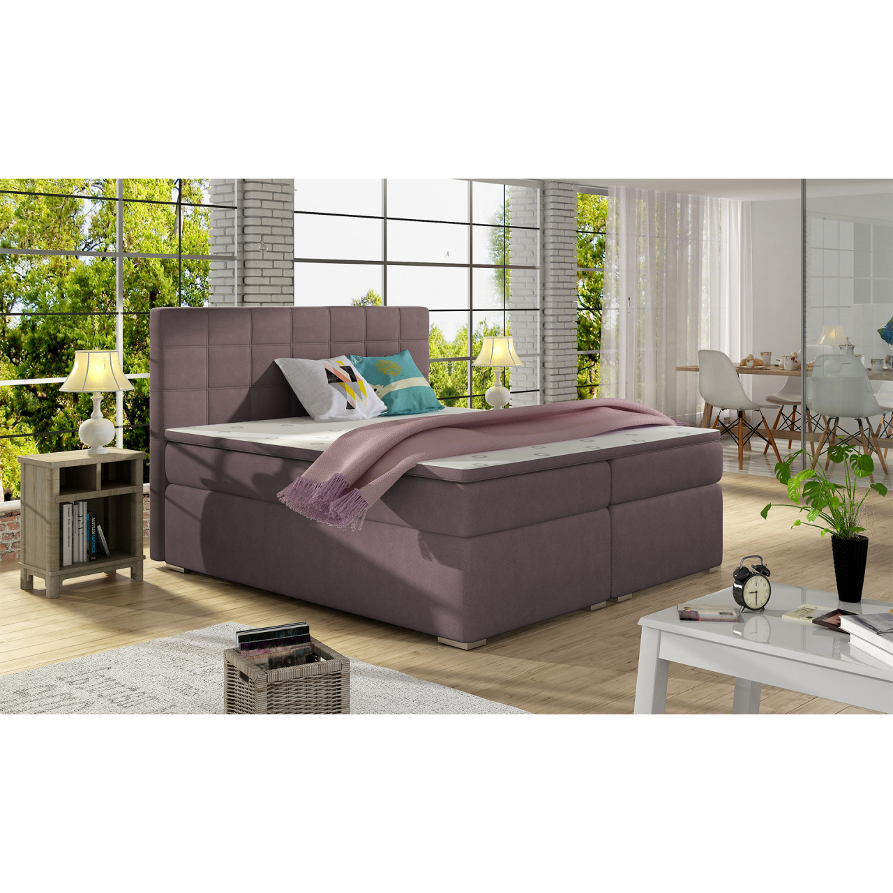 Pat boxspring Alice 180x200 cm Soro 65