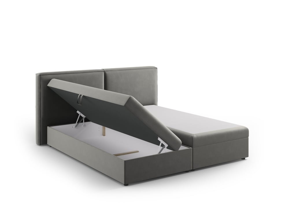 Pat boxspring Arendal 160x200 cm catifea - 2 | YEO