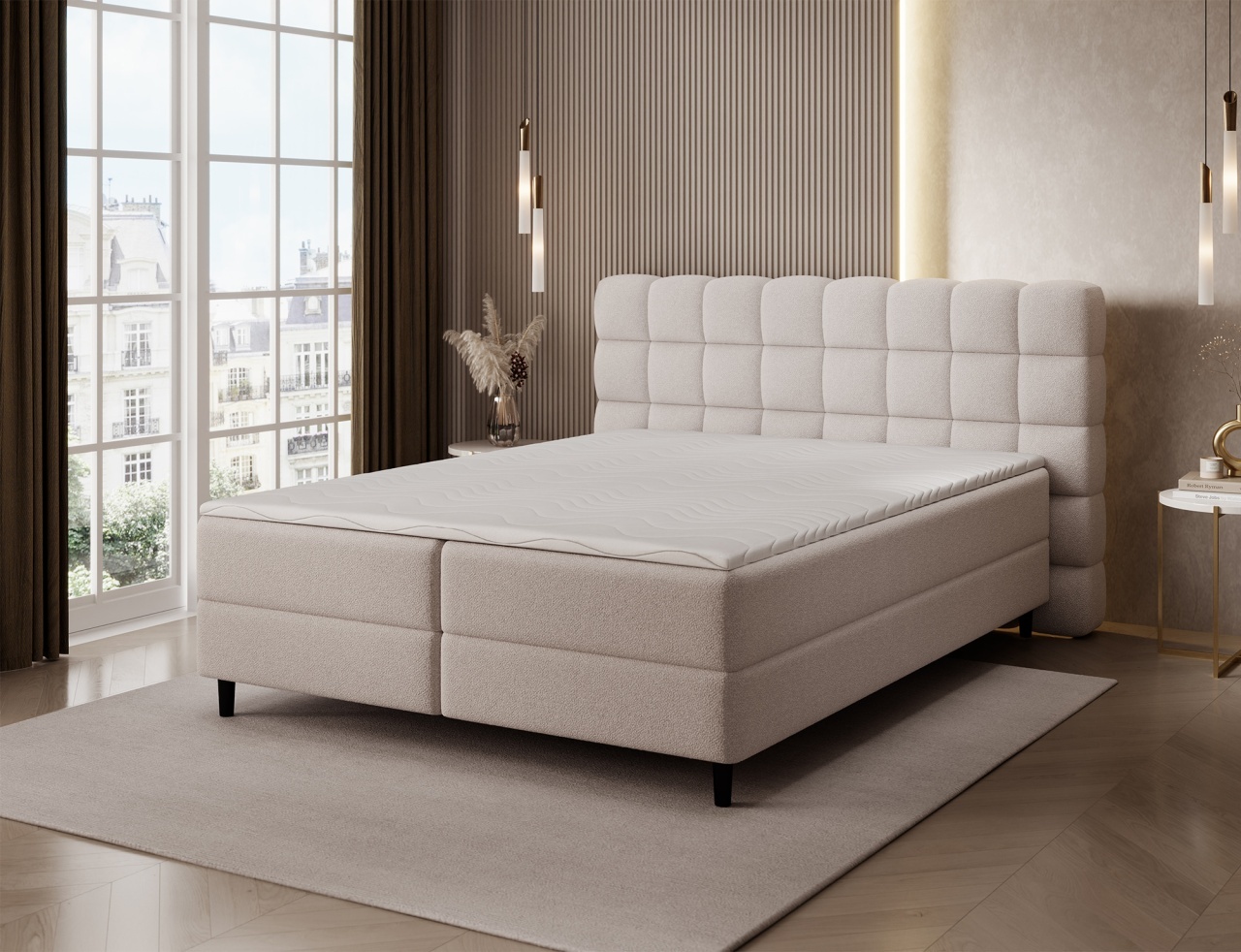 Pat boxspring Camma 140x200 cm Royal 04
