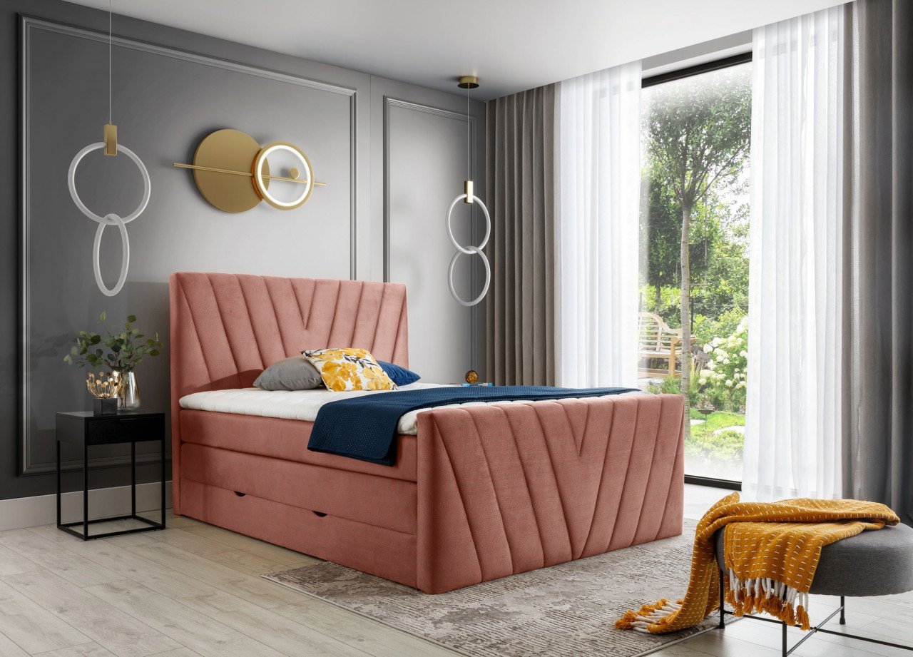 Pat boxspring Candice 140x200 cm Nube 24