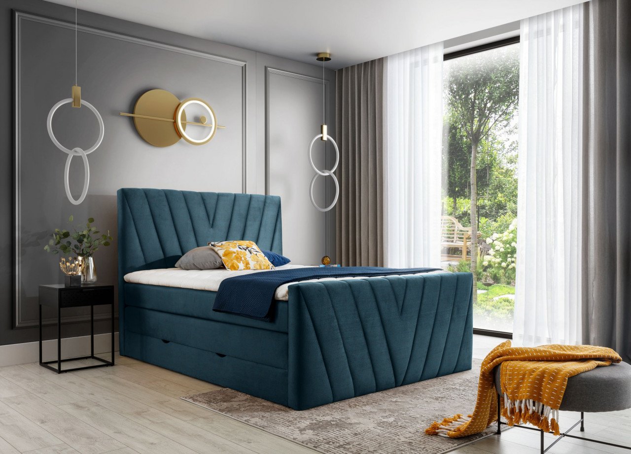 Pat boxspring Candice 160x200 cm Nube 40