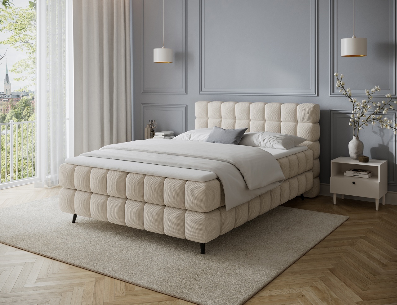 Pat continental Sabeno 140x200 cm Calmora18 - 4 | YEO