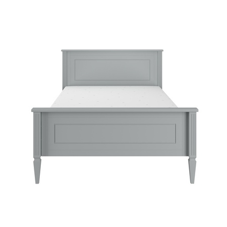 Pat copii Ines gri 120x200 cm - 1 | YEO