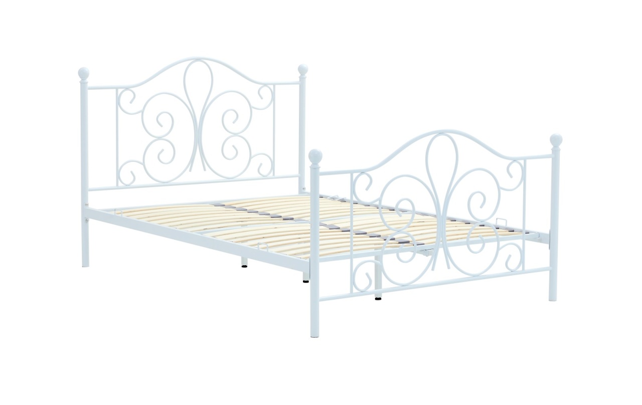 Pat metalic Panama alb 140x200 cm - 3 | YEO