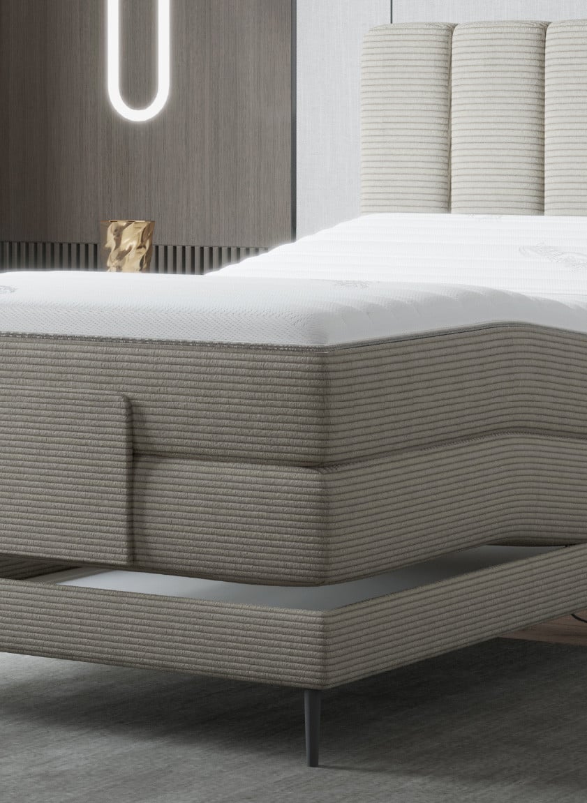 Pat tapitat boxspring Venus 100x200 cm - 4 | YEO