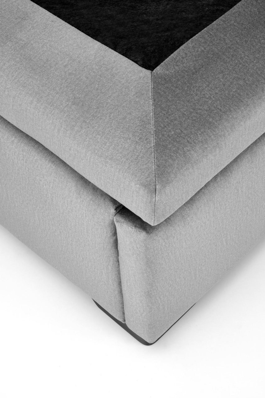 Pat tapitat Continental 2 velvet gri – 160 x 200 cm