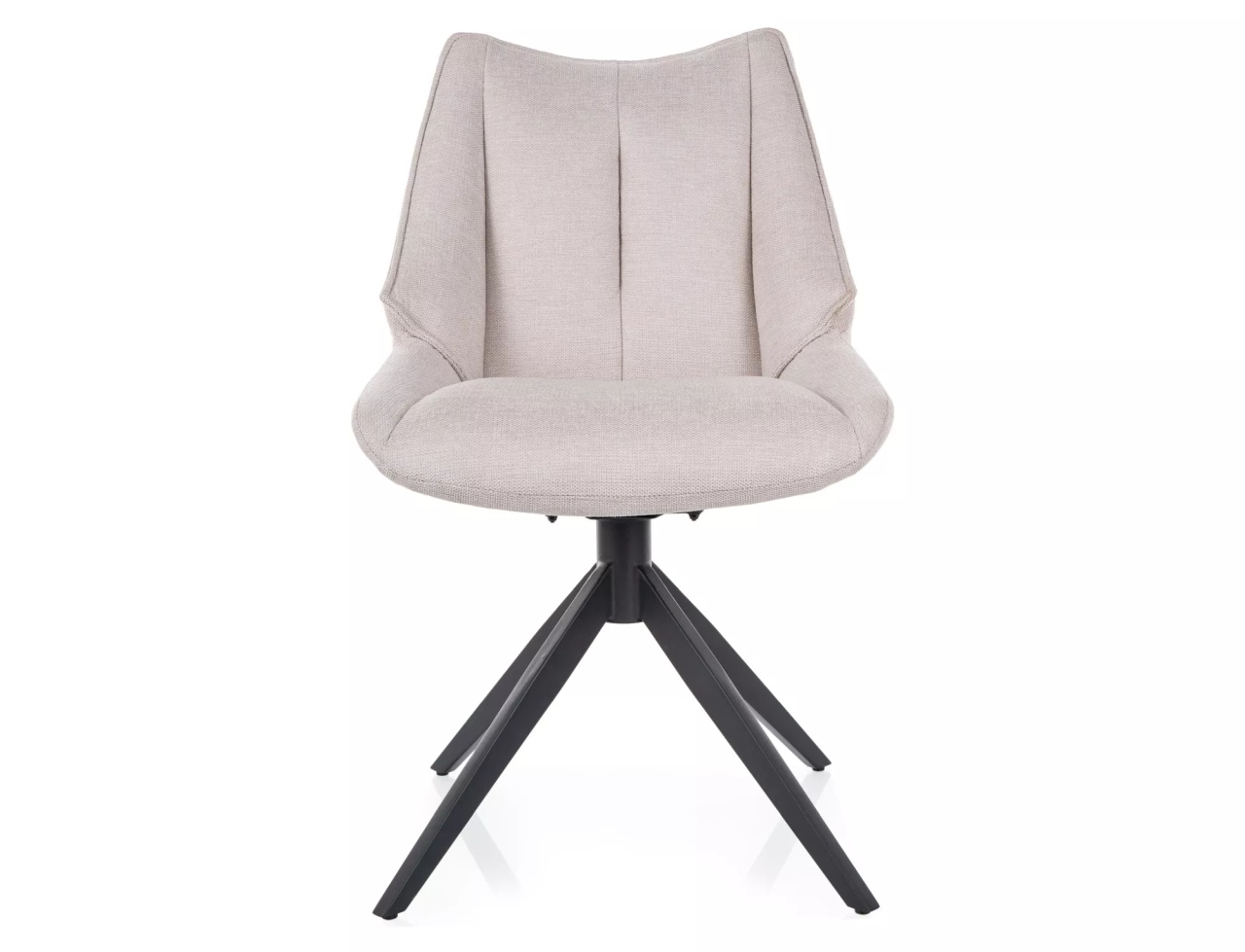 Scaun Coda bej deschis/negru Brego22 - 2 | YEO