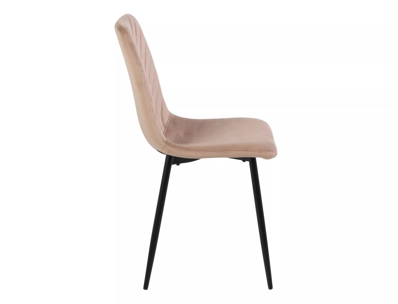 Scaun Daren velvet bej inchis/negru Blu40 - 4 | YEO