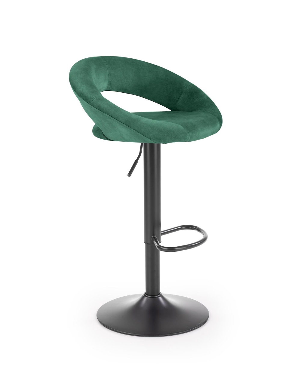 Scaun de bar H-102 velvet verde - 5 | YEO