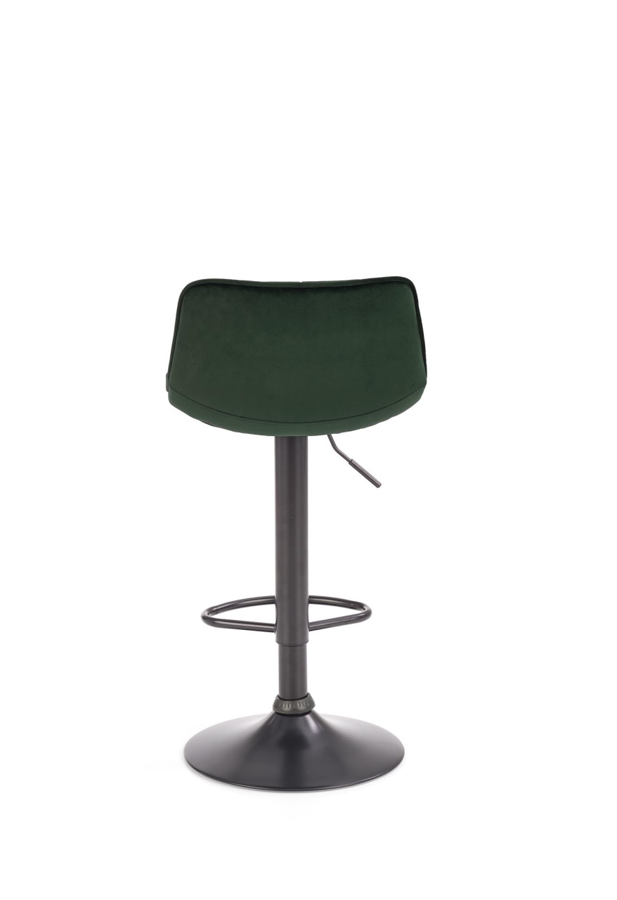 Scaun de bar H95 velvet verde - 2 | YEO