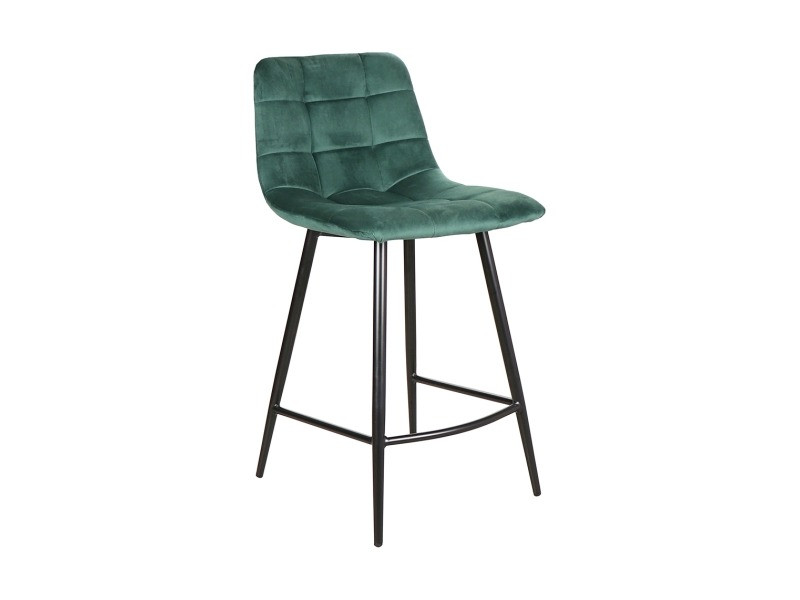 Scaun de bar Mila H2 Verde – h87 cm