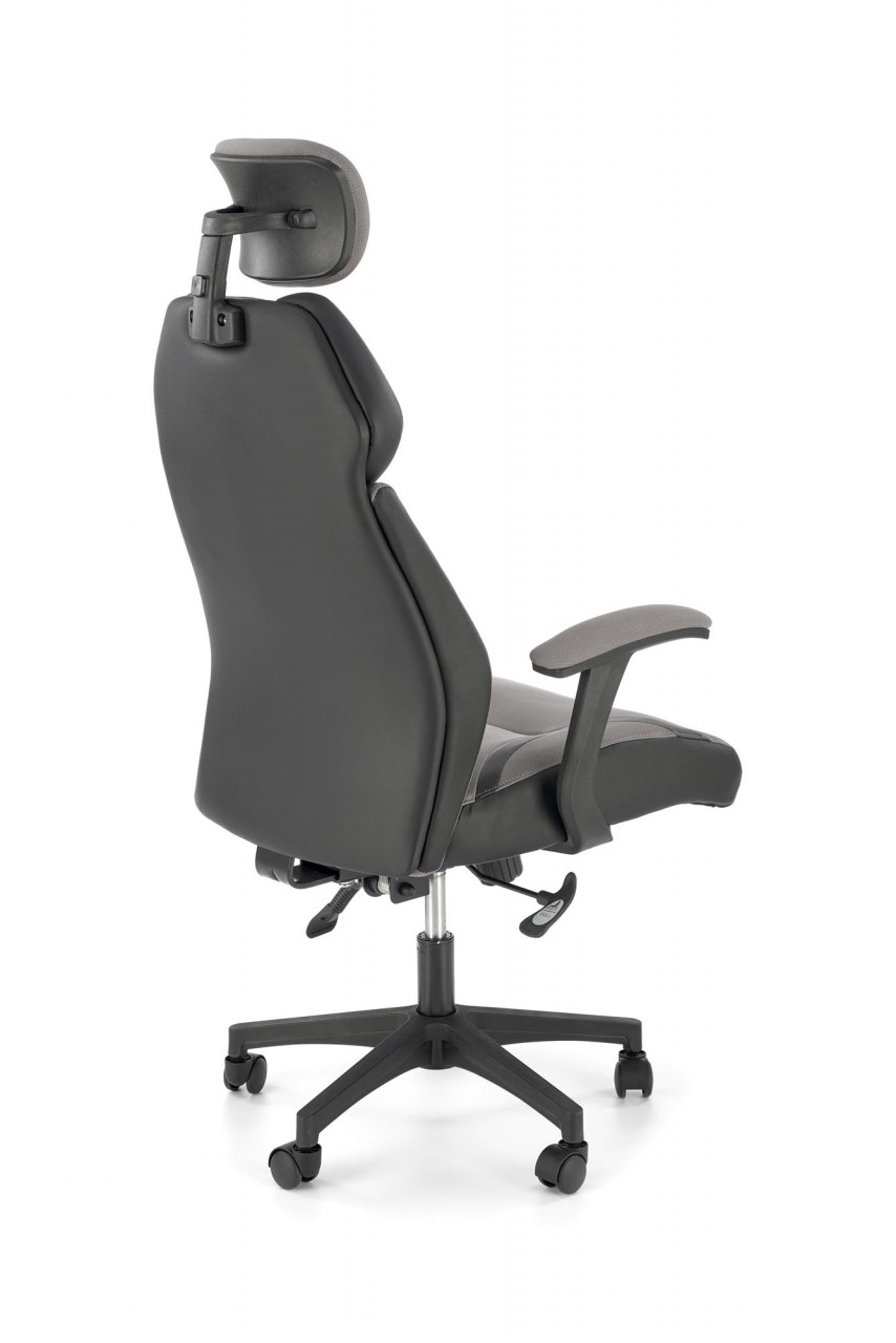 Scaun de birou Chrono gri/negru L128 cm - 1 | YEO