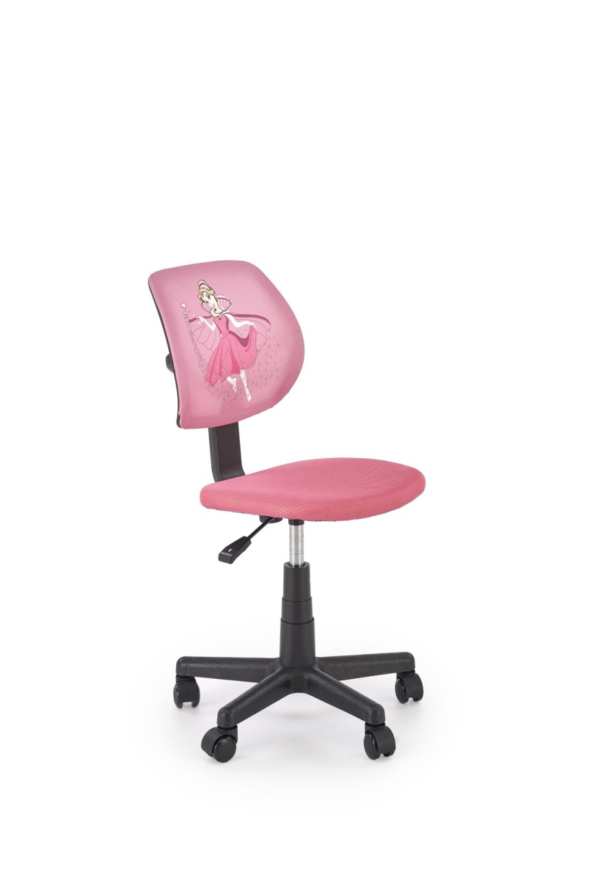 Scaun de birou copii Bingo roz H90 cm