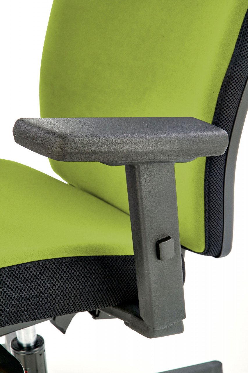 Scaun de birou Pop negru/verde H108 cm - 1 | YEO