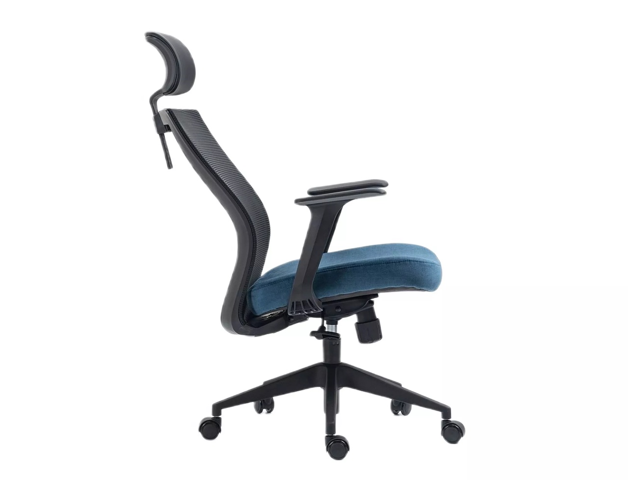 Scaun de birou Q328H negru/albastru - 2 | YEO