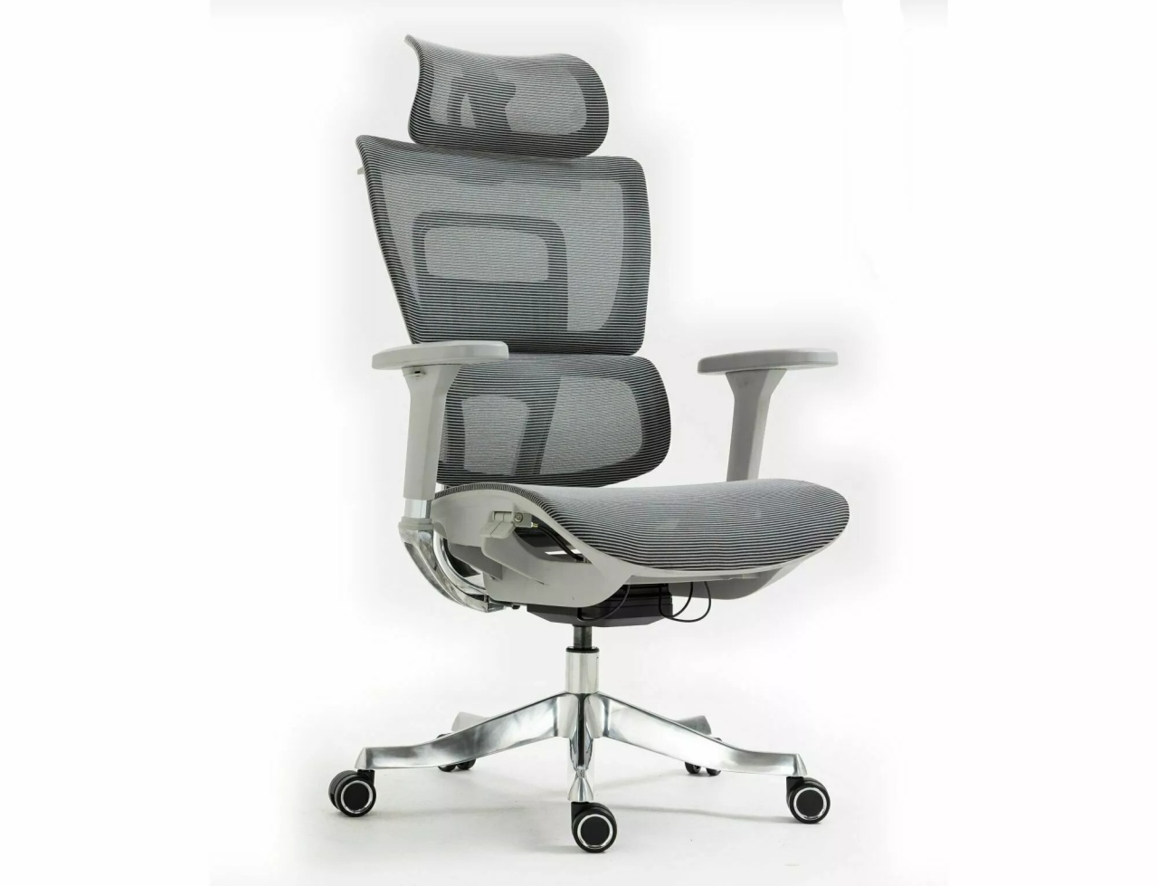 Scaun de birou Winner Lux gri/crom - 3 | YEO