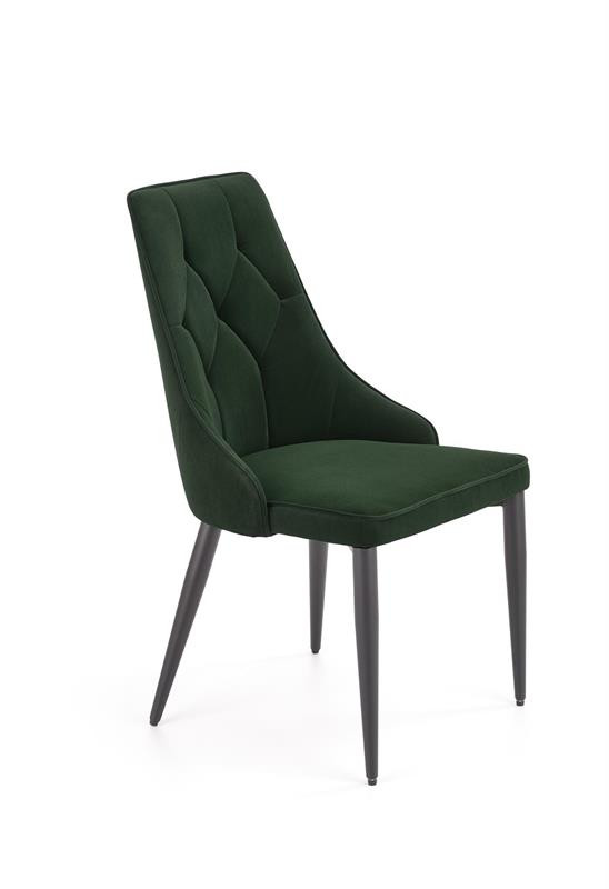 Scaun K365 velvet verde