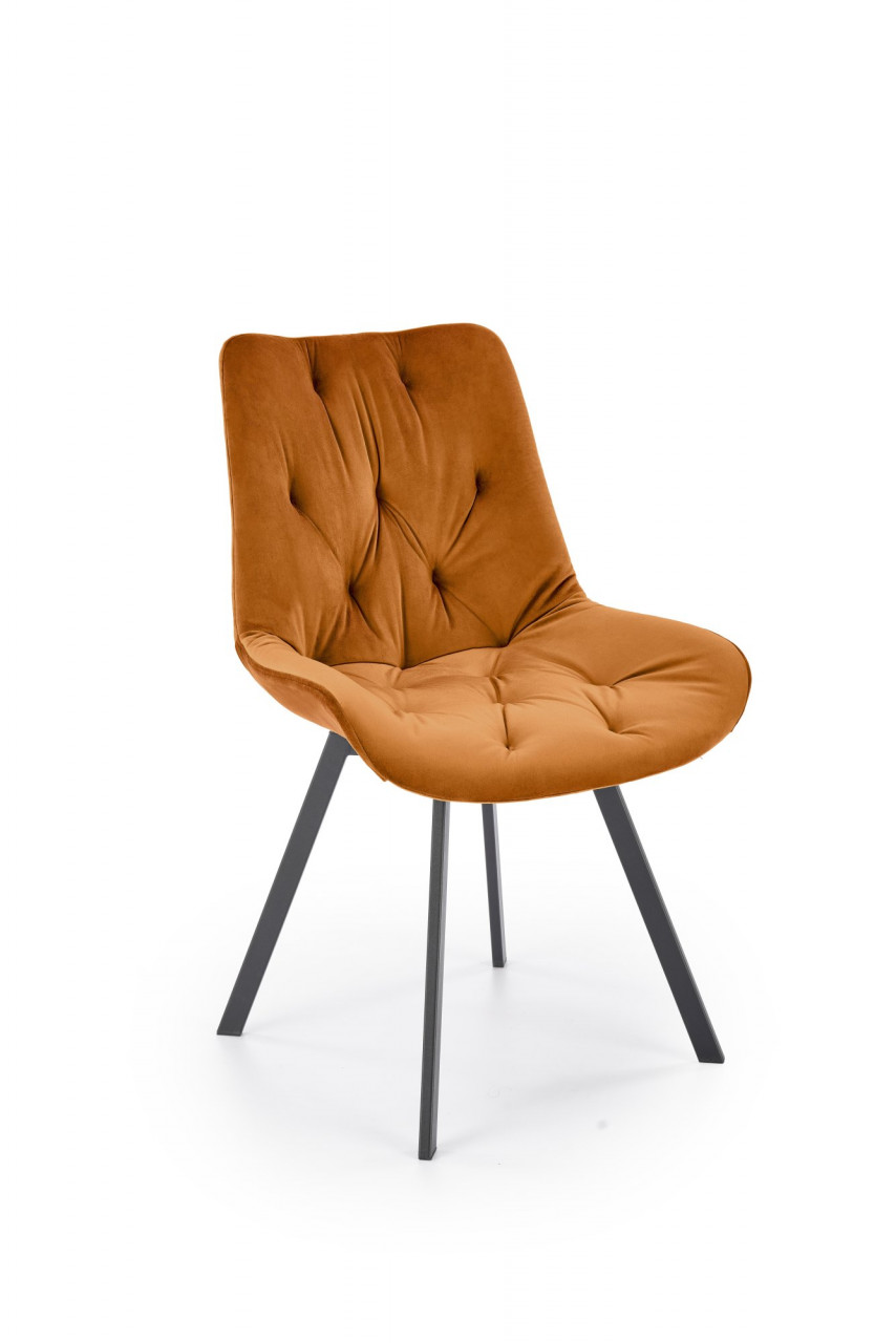 Scaun K519 velvet cinnamon