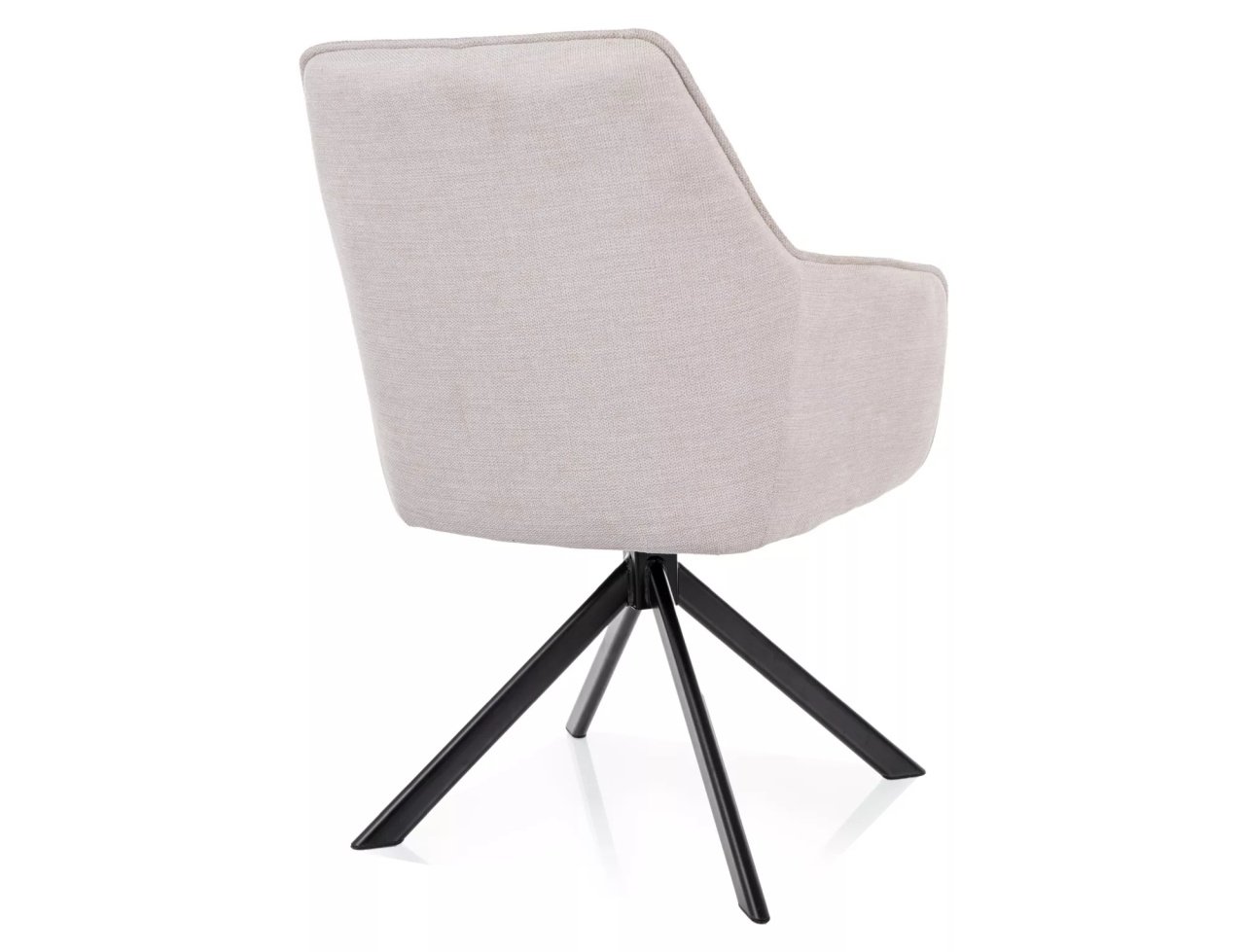 Scaun Notti bej deschis/negru Brego22 - 2 | YEO