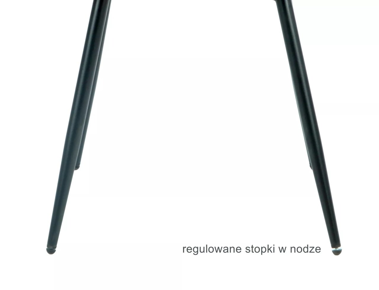Scaun Rick velvet negru/negru Blu19 - 4 | YEO