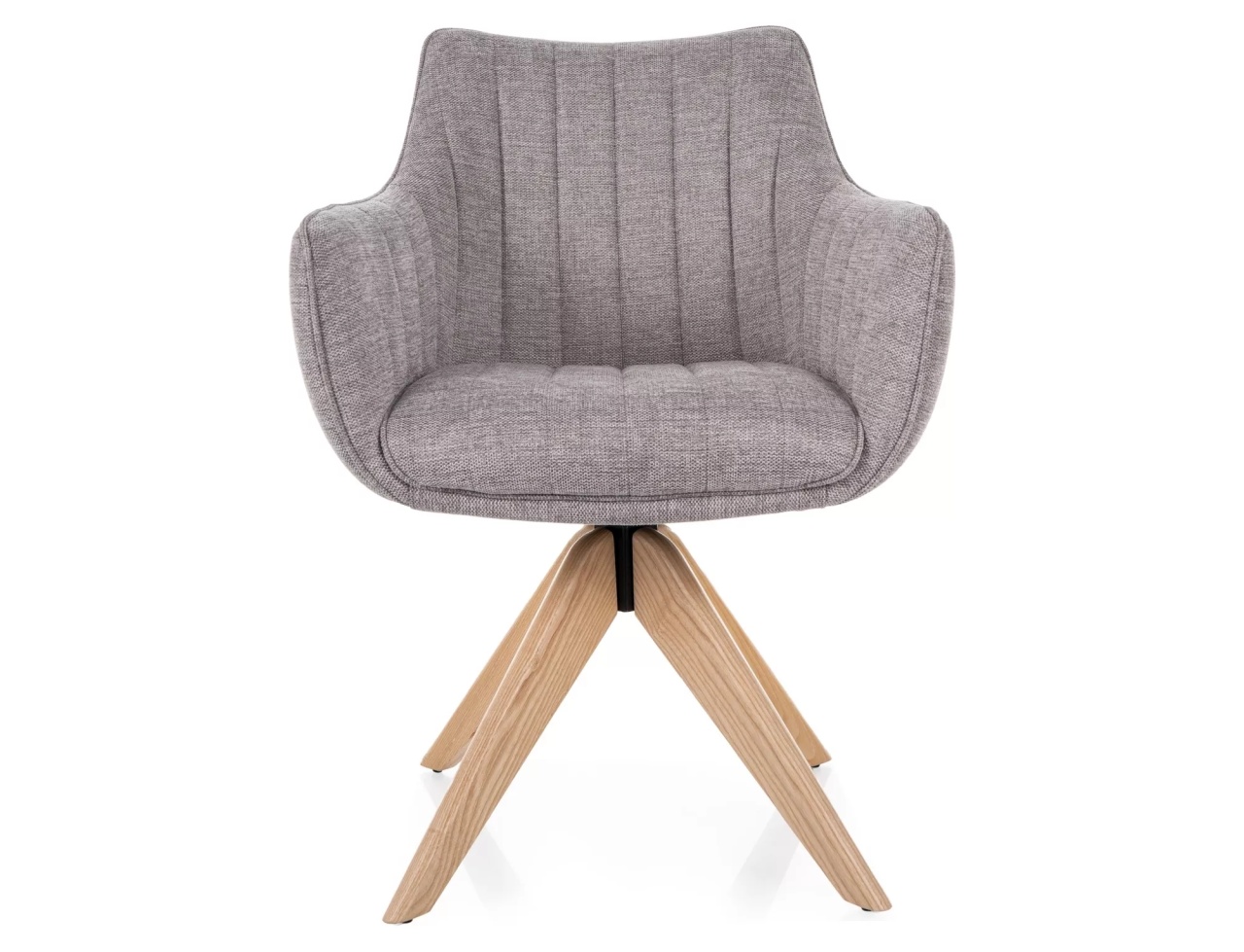 Scaun rotativ Azalia D gri/stejar Brego07 - 2 | YEO
