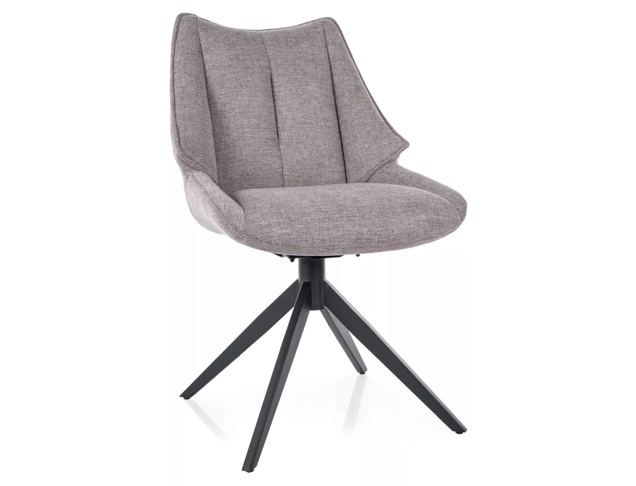 Scaun rotativ Coda gri/negru Brego07
