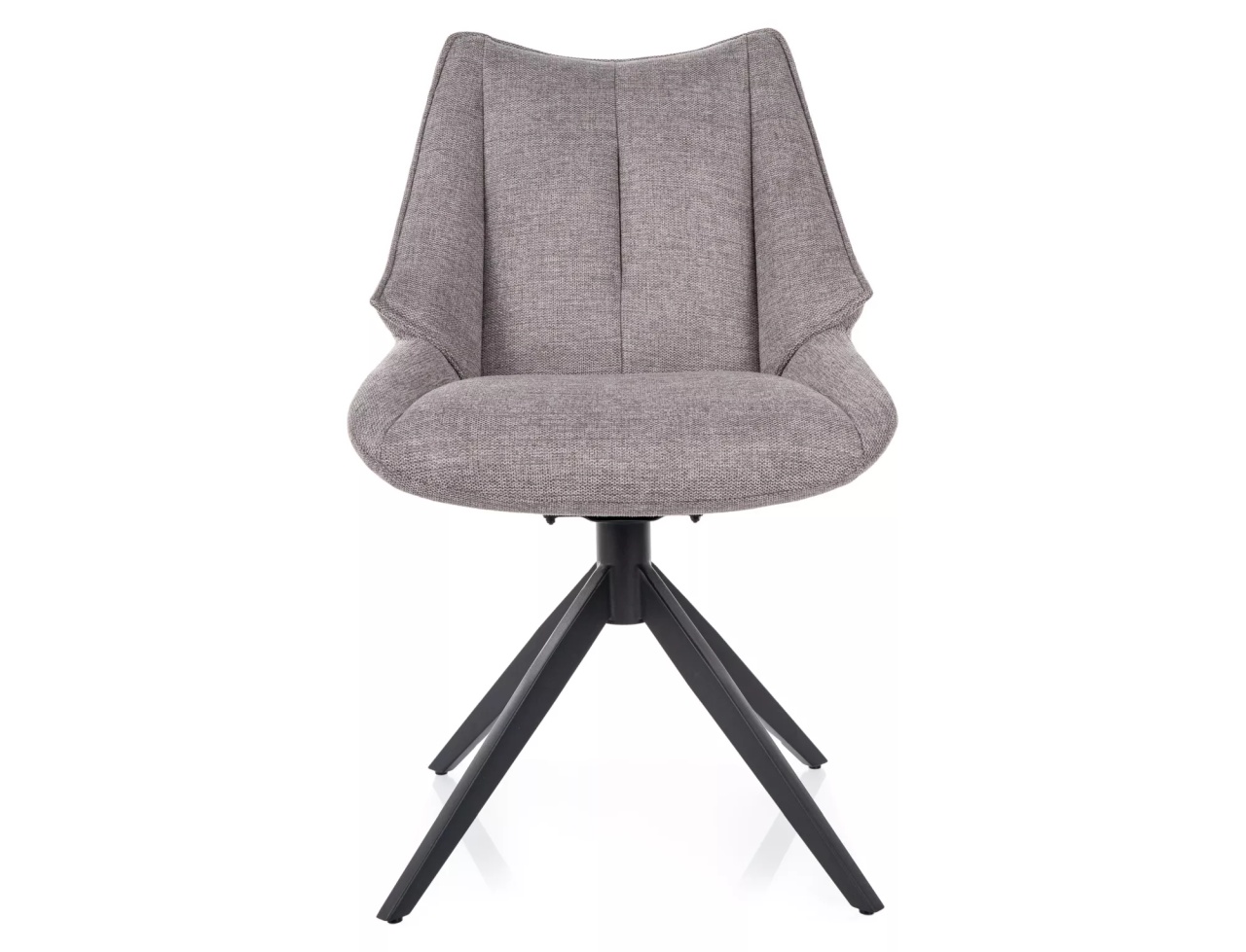 Scaun rotativ Coda gri/negru Brego07 - 2 | YEO