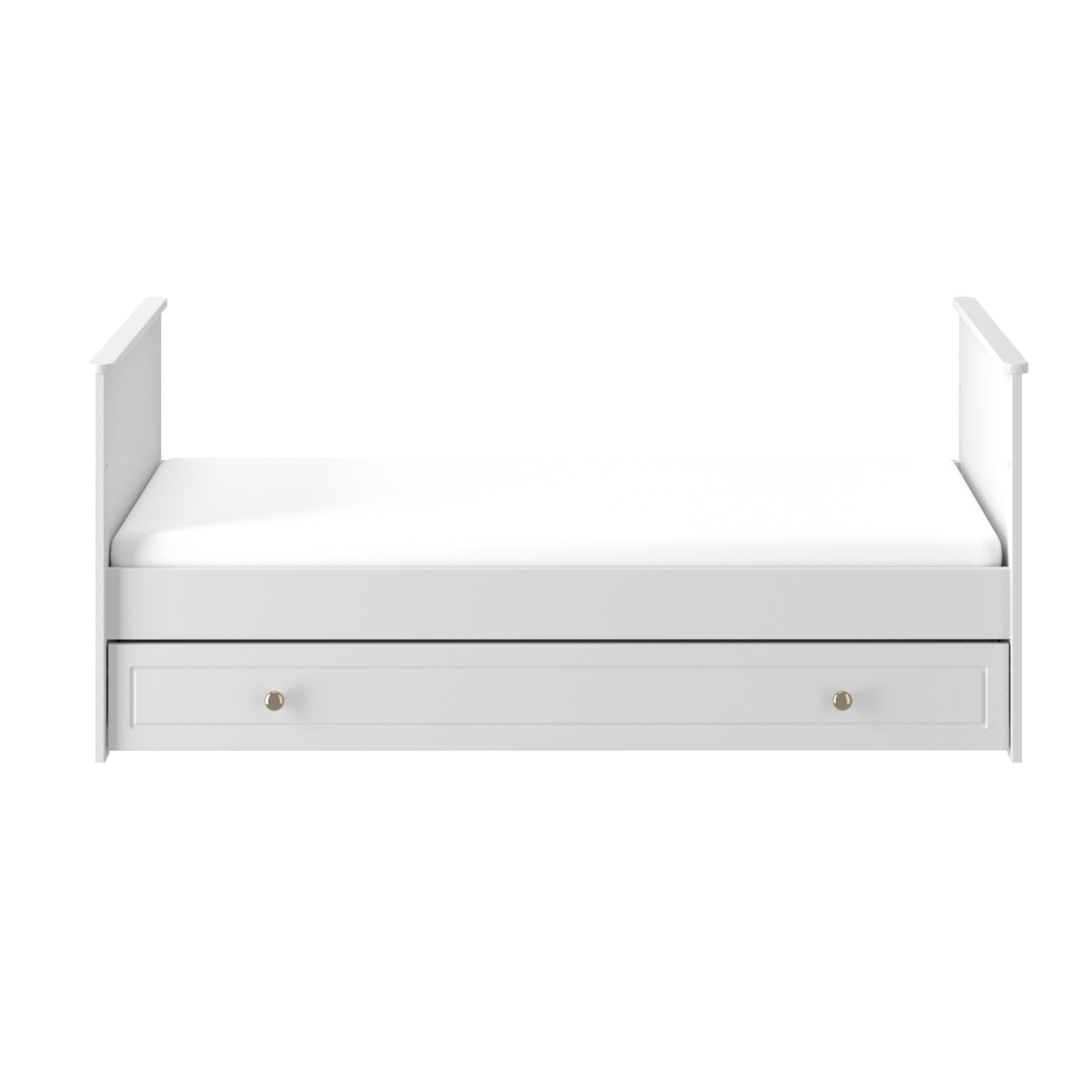 Sertar pentru pat Marylou alb 70x140 cm - 2 | YEO
