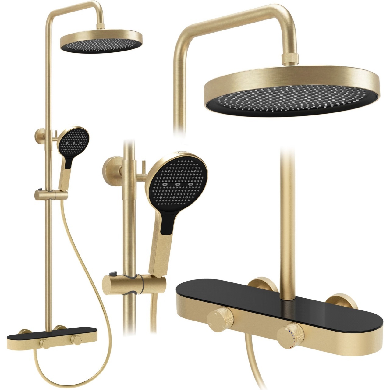 Set dus Rea Creo Brush Gold