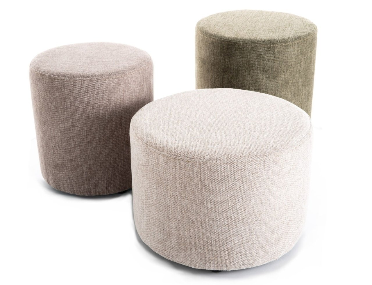 Taburet Doti B bej deschis Brego31 ø38 cm - 1 | YEO