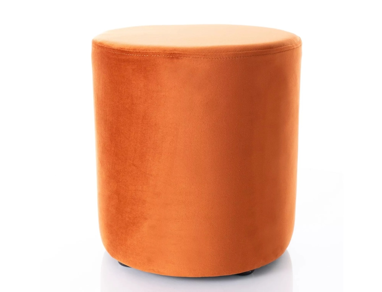 Taburet Doti B velvet cinnamon Blu4215 ø38 cm