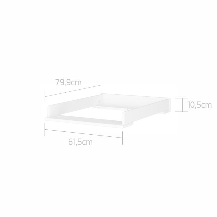 Zona de infasat Marylou alba H8 cm - 1 | YEO