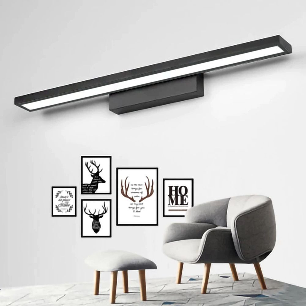 Aplica neagra LED pentru oglinda 60CM APP840-1W - 3 | YEO