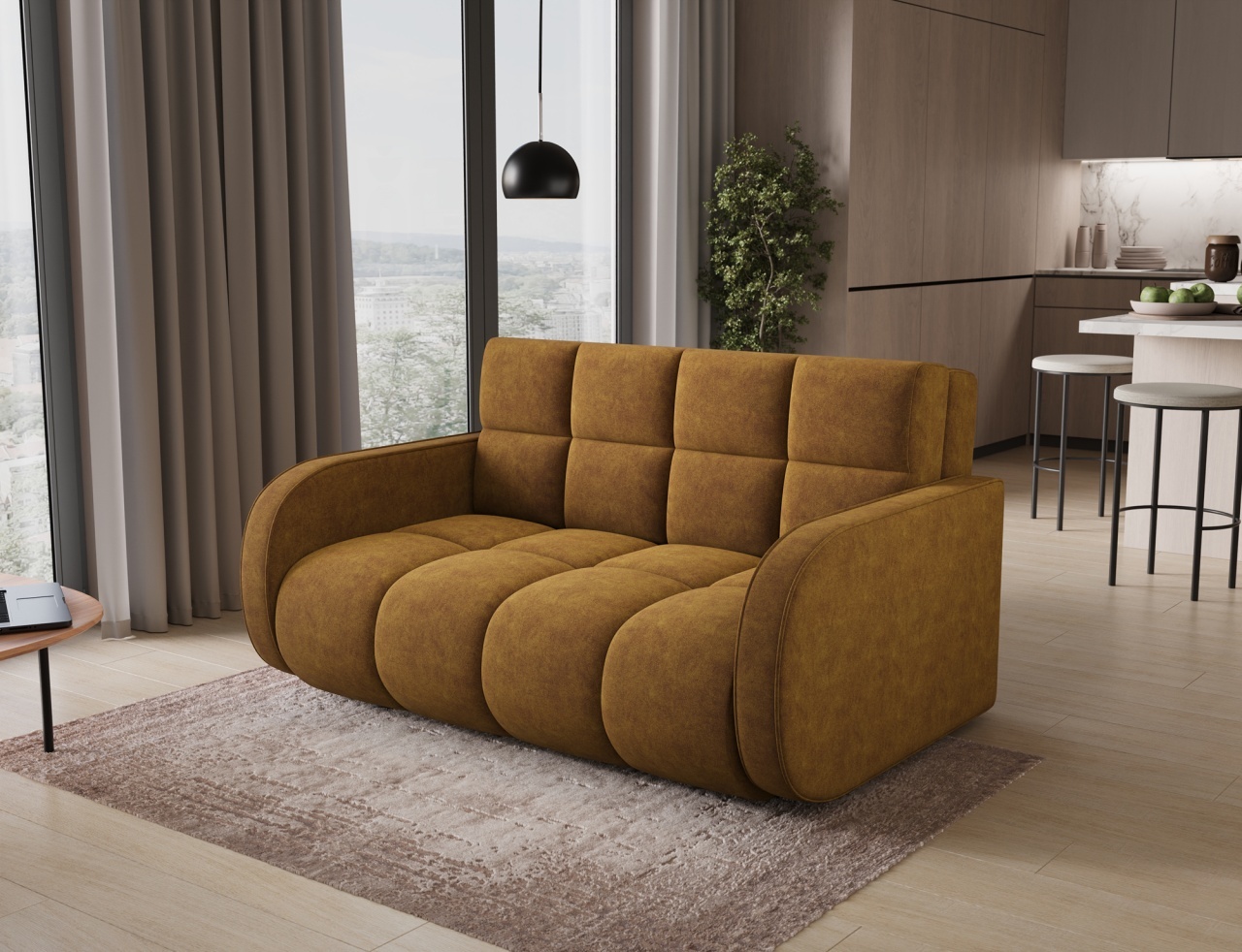Canapea extensibila Deverio 3 locuri Aura 45 - 3 | YEO