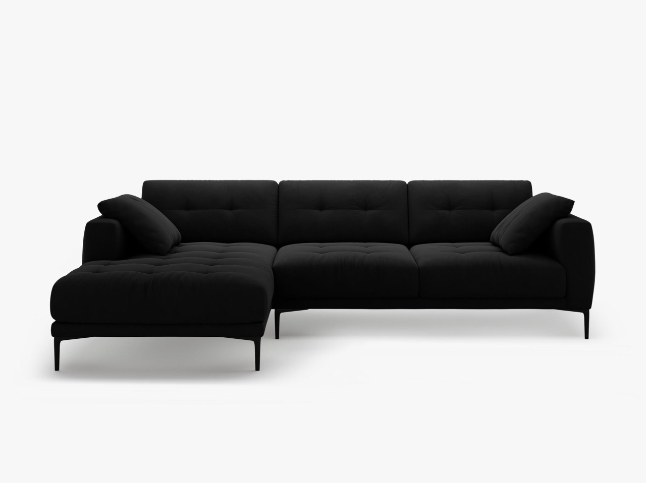 Coltar Bemy 3 locuri catifea Salvador L295 cm - 2 | YEO