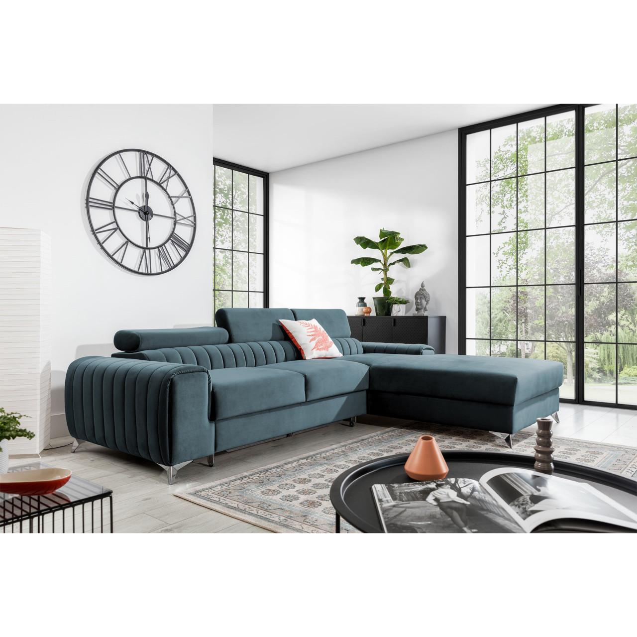 Coltar extensibil Grayson pe dreapta Velvetmat 100 - 2 | YEO