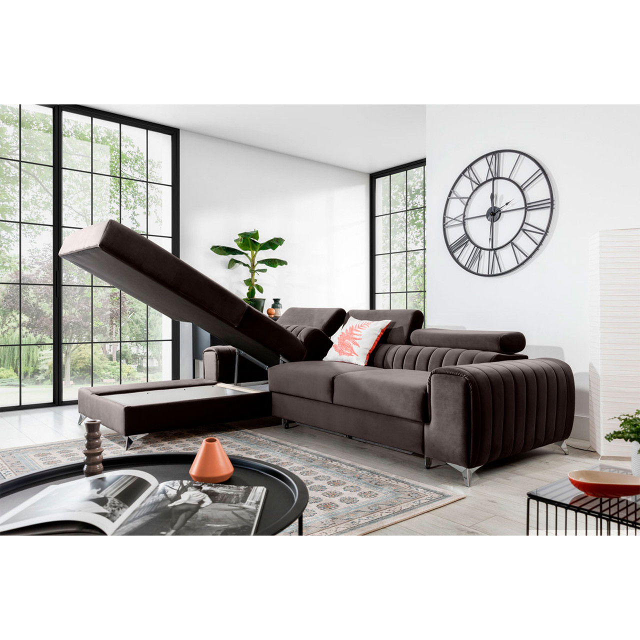 Coltar extensibil Grayson pe stanga Velvetmat 22 - 4 | YEO