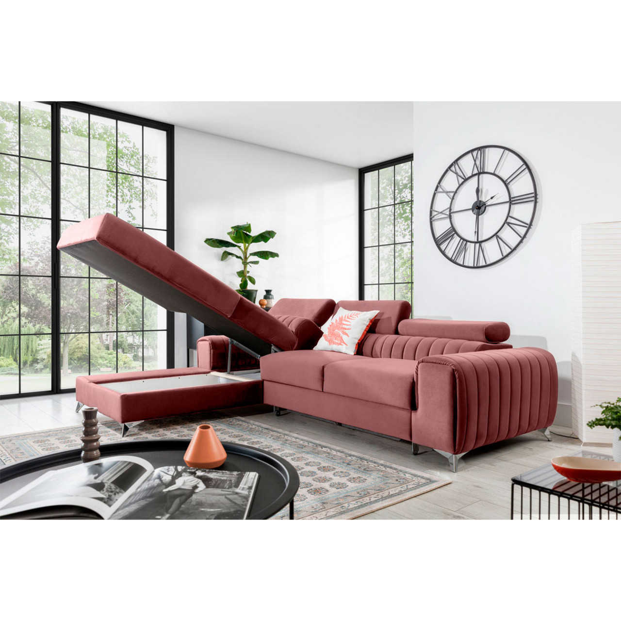 Coltar extensibil Grayson pe stanga Velvetmat 24 - 4 | YEO